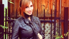 Woman jackets models redheads