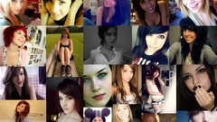 Woman jailbait collage self