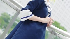 Woman Japan cosplay sweets