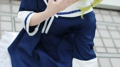 Woman Japan cosplay sweets