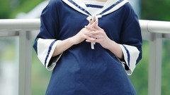 Woman Japan cosplay sweets