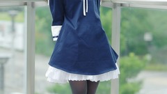Woman Japan cosplay sweets