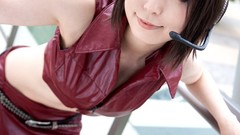 Woman Japan cosplay vocaloid