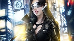 Woman Japan girls with