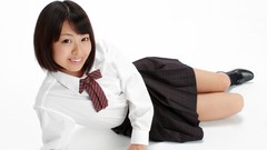 Woman Japan Japanese Asia asians brunettes school uniforms 