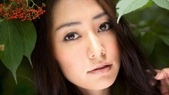 Woman Japan Japanese asians brown eyes