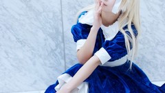 Woman Japanese Alice Chinese blondes asians artwork