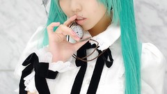 Woman Japanese Alice emo Chinese asians cosplay