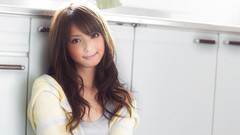 Woman Japanese asians bangs models portraits top model Nozomi 