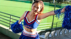 Woman Japanese asians cheerleaders gravure Ayaka Sayama