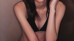 Woman Japanese asians idol lingerie models black hair Rina 