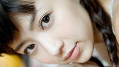 Woman Japanese asians idol models black hair bikini teen 