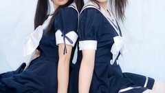 Woman Japanese asians maids models photo shoot cosplay cosplay 