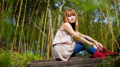 Woman Japanese asians models