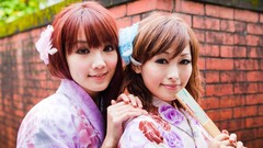 Woman Japanese asians models