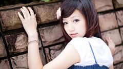 Woman Japanese asians models