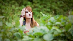 Woman Japanese asians models