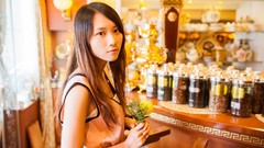 Woman Japanese asians models