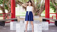 Woman Japanese asians models