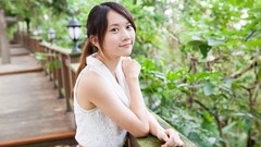 Woman Japanese asians models