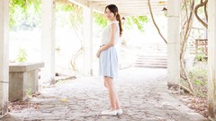 Woman Japanese asians models