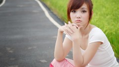 Woman Japanese asians models