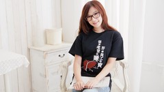 Woman Japanese asians models girls with glasses asian girls 