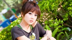 Woman Japanese asians models Mikako Zhang Kaijie