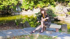 Woman Japanese asians models Mikako Zhang Kaijie