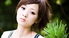 Woman Japanese asians models Mikako Zhang Kaijie