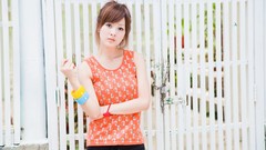 Woman Japanese asians models Mikako Zhang Kaijie