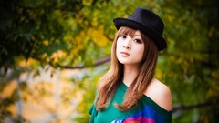 Woman Japanese asians models Mikako Zhang Kaijie