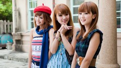 Woman Japanese asians models Mikako Zhang Kaijie