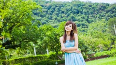 Woman Japanese asians models Mikako Zhang Kaijie