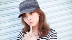 Woman Japanese asians models Mikako Zhang Kaijie