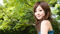 Woman Japanese asians models Mikako Zhang Kaijie