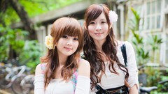 Woman Japanese asians models Mikako Zhang Kaijie