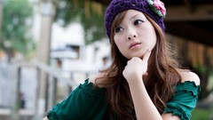 Woman Japanese asians models Mikako Zhang Kaijie