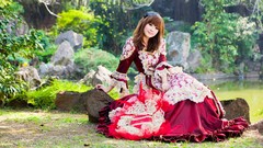 Woman Japanese asians models Mikako Zhang Kaijie