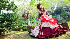 Woman Japanese asians models Mikako Zhang Kaijie