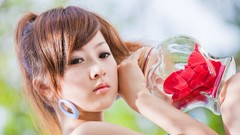 Woman Japanese asians models Mikako Zhang Kaijie