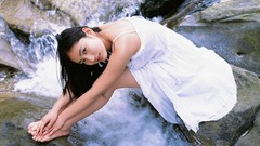 Woman Japanese asians models Saaya Irie gravure