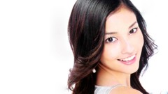 Woman Japanese asians models Simple Background Meisa Kuroki