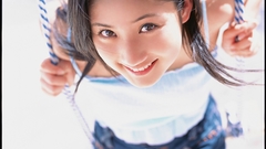 Woman Japanese asians models swings teen Saaya Irie gravure