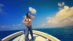 Woman Japanese asians Photo manipulation skyscapes Saaya Irie