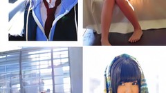 Woman Japanese asians school uniforms asian girls