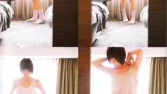 Woman Japanese asians short hair bangs