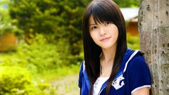 Woman Japanese asians smiling brunettes