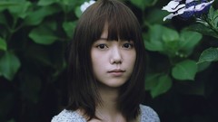 Woman Japanese Celebrity Actress asians brunettes bangs Aoi 