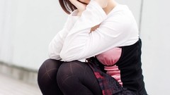 Woman Japanese Chinese asians corset artwork